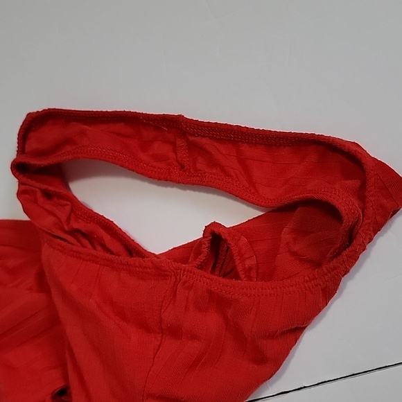 JUST POLLY RED BODYSUIT/ S. - Picture 6 of 9